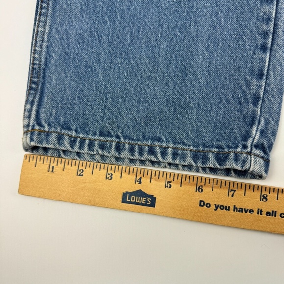 Vintage Polo Jeans Co Ralph Lauren Boys Size 10 26x26.5" Baggy Jeans - Picture 5 of 7